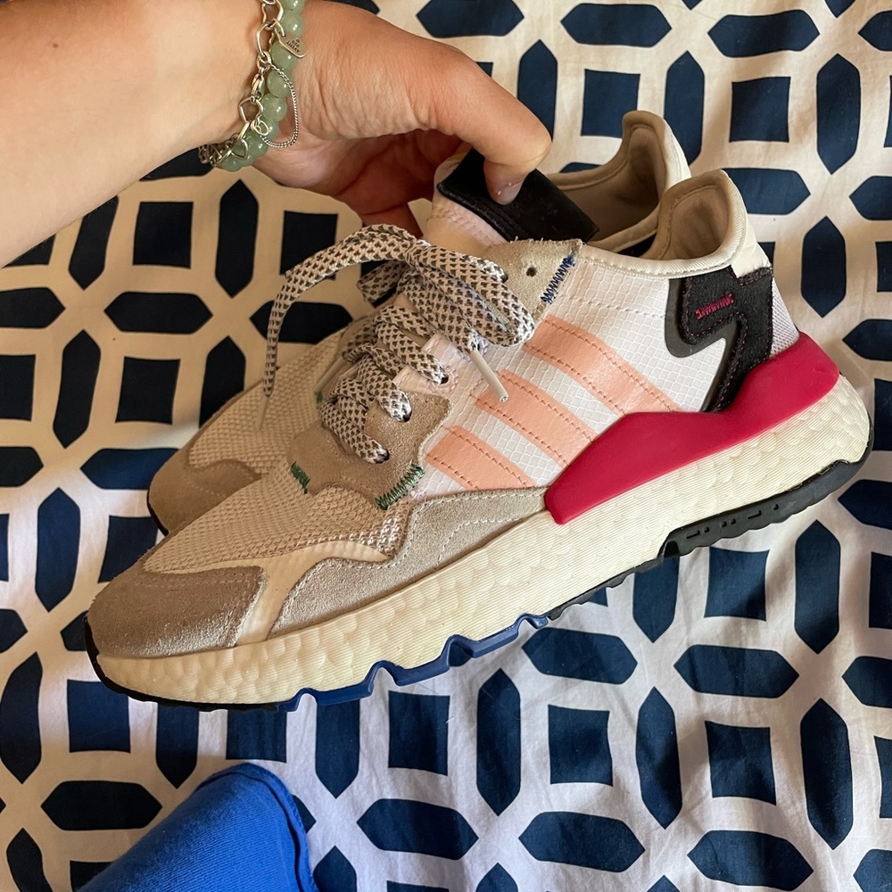 adidas Women’s Sneakers White Pink Black